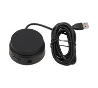 BROLEO Amplificador de Auriculares, Tarjeta de Sonido Externa USB a Ecualizador de Hardware de 3,5 Mm para Computadora Portátil