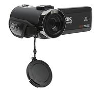BROLEO Cámara de video digital 4K HD, zoom digital de 18X, grabación, videocámara de grabación digital, zapata externa para disparar