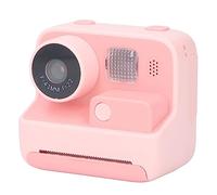 BROLEO Cámara para niños, cámara de impresión de 48 MP, luz frontal y trasera, doble lente, con cable USB para uso (sin tarjeta de memoria)