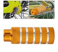 BROLEO Estribo de repuesto para bicicleta, para bicicleta de montaña, bicicleta de carretera (dorado)