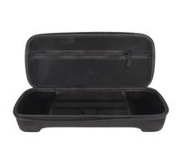 BROLEO Estuche Rígido de Viaje para Consola, Estuche de Transporte Multifunción para Consola de Juegos, Impermeable, a Prueba de Golpes, Negro, Antiarañazos, Gran Espacio para