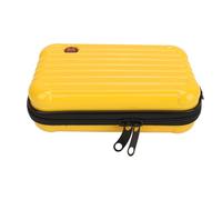 BROLEO Funda de transporte para cámara deportiva, bolsa portátil de viaje para cámara deportiva, inserto desmontable, duradero, anticaídas, para vlogging (amarillo)