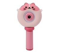 BROLEO Juguete de Cámara Digital Portátil, Pantalla HD IPS de 2 Pulgadas, Cámara para Selfie para Niños, Lente Dual, Funda Protectora para Regalo de Cumpleaños (Rosa)