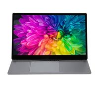 BROLEO Ordenador Portátil Empresarial, Sensor de gravedad 5800 mAh Batería de 15,6 Pulgadas Pantalla Táctil 12 GB DDR5 RAM Notebook Desktop Retroiluminación RGB 4096 Presión para i