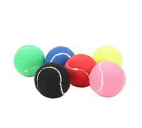 BROLEO Pelota de Entrenamiento de Tenis, Juego de Pelotas de Tenis Multicolores, Tacto Suave, 6 Paquetes para Yoga Fitness