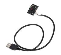 BROLEO Placa de Cámara Web USB2.0, Módulo de Cámara de Enfoque Manual Imagen Clara OV3660 Chip Fotosensible para Reconocimiento Facial para Puertas de Códigos QR