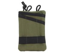 BROLEO Portatarjetas para Monedas, Bolsa de Almacenamiento Ligera para Cinturón, Tela Oxford Duradera Resistente a la Abrasión, Resistente para Exteriores (DE Verde)