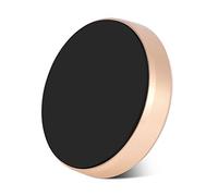 BROLEO Soporte Magnético para Automóvil, Soporte para Teléfono para Automóvil con Rotación Completa de 360 Grados, para Variedades de Teléfonos Móviles y Tabletas (Redondo Dorado)