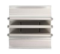 BROLEO Soporte para Computadora Portátil, Diseño 4 en 1, Soporte Vertical para Computadora Portátil Antirrayas, 2 Ranuras, Aleación de Aluminio Anodizado Liviano y Duradero para PC de