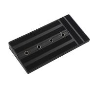 BROLEO Tablero de Pedales con Efecto de Guitarra, Estructura Razonable Fácil Instalación Tablero de Pedales con Efecto de Guitarra Aspecto Hermoso Plástico de Ingeniería para Rendimiento