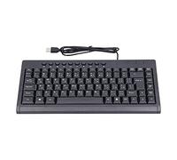 BROLEO Teclado con cable, sensación cómoda en la mano. Pequeño teclado de oficina para uso doméstico (árabe)