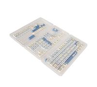 BROLEO Teclas Personalizadas para Juegos, 148 Piezas Teclado Mecánico Repelente Al Agua y Al Aceite Teclas Ergonómicas para Computadora (Gatito)