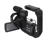 BROLEO Videocámara 4K HD, Cámara de Video de 56MP 30FPS con Control Remoto, Visión Nocturna, Zoom de 18X, Cámara Vlog con Pantalla Táctil IPS de 3,0 Pulgadas para Fotografía, Viajes