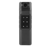 BROLEO Videocámara de bolsillo, mini cámara de cuerpo inalámbrica versátil 1080P gran angular de 130 grados para la grabación de reuniones
