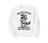 Broma cómica campestre con Mapache Vintage o con un Pedo Sudadera