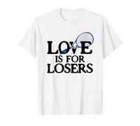 Broma de Amor de Tenis para Perdedores, Broma Divertida del Jugador de Tenis Camiseta