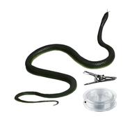 Broma De Serpiente En Cuerda - Juguete De Broma Realista Con Serpiente | Engañoso Juguete De Serpiente Falsa, Broma De Serpiente Juguete, Serpiente Regalo Mordaza Sobre Cuerda, Chistes Prácticos
