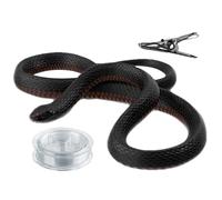 Broma De Serpiente | Sujetador De Silicona para Bromas Prácticas - Juguete Divertido De Silicona para Cumpleaños, Fiestas Y Exteriores