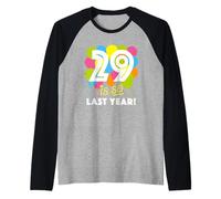 Broma Divertida Humor 30 Cumpleaños Divertido Midlife Crisis Camiseta Manga Raglan