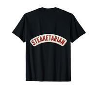 Broma Divertida para Amantes del Filete de Carne cetogénica con Dieta carnívora Steakatarian Camiseta
