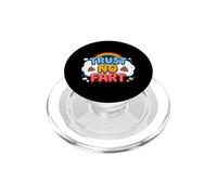 Broma Divertida para el baño con Caca y confío en no Pedo PopSockets PopGrip para MagSafe
