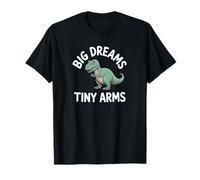 Broma Divertida sobre Dinosaurios T-Rex de Big Dreams Tiny Arms Camiseta