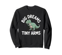 Broma Divertida sobre Dinosaurios T-Rex de Big Dreams Tiny Arms Sudadera