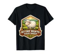 Broma Divertida sobre la Mesa No One Wants Your Sheep para Amantes de los Juegos de Mesa Camiseta