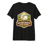 Broma Divertida sobre la Mesa No One Wants Your Sheep para Amantes de los Juegos de Mesa Camiseta Premium
