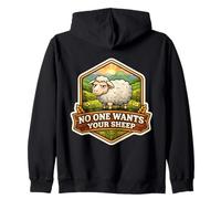 Broma Divertida sobre la Mesa No One Wants Your Sheep para Amantes de los Juegos de Mesa Sudadera con Capucha