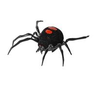 Broma Fake Spider - Black Spider for Prank, Fake Black Spider Simulación Juguete, Simulación Spider, Indoor Ennuored Cat Companion Adults and Kids Gag Broma Solución para Una Novia de Pequeño a