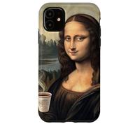 Broma Hipster Café Mona Lisa Carcasa para iPhone 11