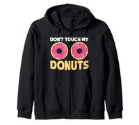 Broma sarcástica de Donut Don't Touch My Donuts Sudadera con Capucha