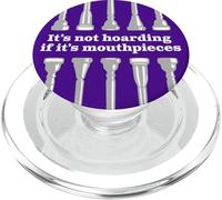 Broma Trompeta Divertida o Humor Boquillas para Trompetistas PopSockets PopGrip para MagSafe