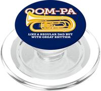 Broma Tuba Padre o Humor Tubista Papá Divertido para Banda PopSockets PopGrip para MagSafe