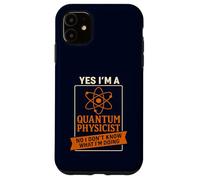 Bromas Físico Cuántico Gracioso Ciencia Humor Nerd Física Carcasa para iPhone 11