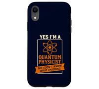 Bromas Físico Cuántico Gracioso Ciencia Humor Nerd Física Carcasa para iPhone XR