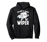 Bromas ofensivas Baño Humor No Soy un Buen limpiaparabrisas Sudadera con Capucha