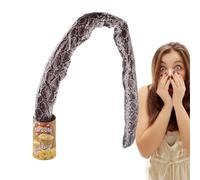 Bromas para adultos - Juguete falso de serpiente | Truco reutilizable de caja de serpiente, 21,5 x 7,5 x 7,5 cm, decoración de fiesta de Halloween, broma sorpresa espeluznante para hombres,