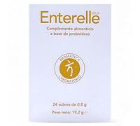 Bromatech Enterelle Plus 24 Sobres de 800mg - Con Saccharomyces Boulardii y Lactobacillus Acidophilus - Contribuye al Equilibrio Intestinal - Formato Sobres