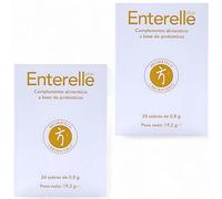 Bromatech Enterelle Plus - Pack Ahorro 2 x 24 Sobres de 800mg - Con Saccharomyces Boulardii y Lactobacillus Acidophilus - Contribuye al Equilibrio Intestinal - Formato Sobres