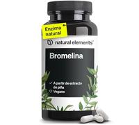 Bromelina 2.000 FIP - Alta dosis gastroresistente - Extracto natural de piña - 90 cápsulas veganas de enzimas digestivas - Probado en laboratorio en Alemania