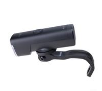 Brompton - Soporte de luz de horquilla delantera, soporte plegable para lámpara de bicicleta compatible con luces magicshine, resistente al desgaste, color negro