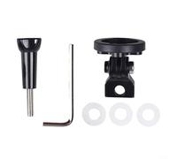 Brompton - Soporte para cámara de bicicleta Garmin Edge 1000 820 520 para wahoo para mini perno para ojo de gato, extensor de vástago frontal, soporte giratorio de aleación 30 g