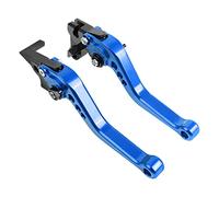 Bromsspakar Kopplingsspak F800R Para F800GS Para ADV Para F650GS Para F700GS Palancas De Embrague De Freno Ajustables Largas Y Cortas Palanca De Manija De Motocicleta(Short blue)