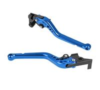 Bromsspakar Kopplingsspak F800R Para F800GS Para ADV Para F650GS Para F700GS Palancas De Embrague De Freno Ajustables Largas Y Cortas Palanca De Manija De Motocicleta(Long blue)