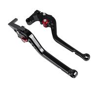 Bromsspakar Kopplingsspak F800R Para F800GS Para ADV Para F650GS Para F700GS Palancas De Embrague De Freno Ajustables Largas Y Cortas Palanca De Manija De Motocicleta(Long black)