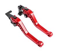 Bromsspakar Kopplingsspak F800R Para F800GS Para ADV Para F650GS Para F700GS Palancas De Embrague De Freno Ajustables Largas Y Cortas Palanca De Manija De Motocicleta(Short red)
