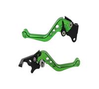 Bromsspakar Kopplingsspak Manija De Freno De Motocicleta Para Crf250x 125 Modificación De Motocicleta Palanca De Freno De Tambor De Embrague CNC Juego De Manillar Ajustable Motorcykelbroms(Green)