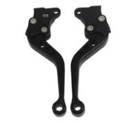 Bromsspakar Kopplingsspak Manija De Freno Para Motocicleta CG125 Modificación De Motocicleta Palanca De Freno De Tambor De Embrague CNC Juego De Manillar Ajustable(Black)